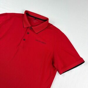 Galvin Green Shirt Men XL Red Golf Polo Ventil8 Plus Stretch Performance Wicking